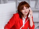 AdeleMoran shows webcam